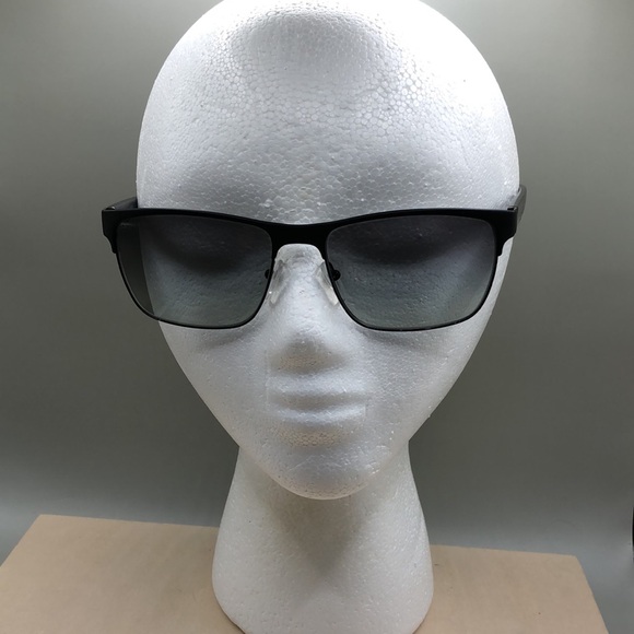 Prada SPR 510 Sunglasses Rectangular Logo Polzarized Italy Authentic - Picture 11 of 12